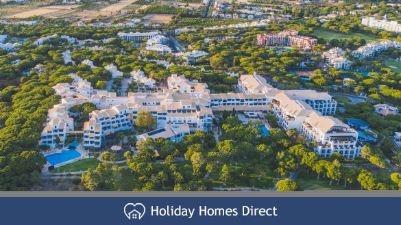 Pine Cliffs Townhouses aerial view in Portugal