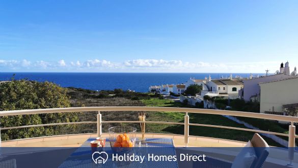 Stunning Sea Views from the sunny Veranda