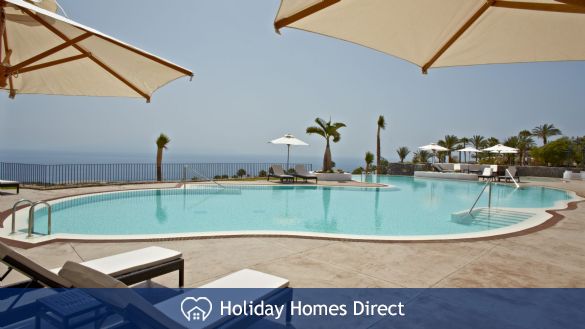 Swimming pool in Abama Terraces in Tenerife