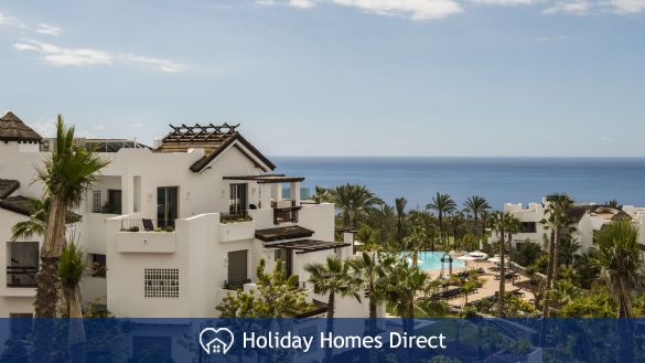 Side view of Abama Terraces in Tenerife