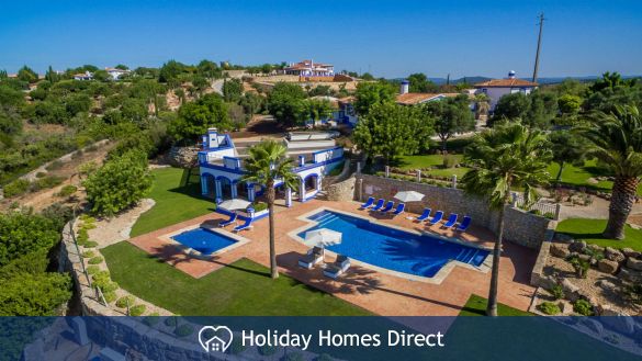 Aerial view of Casa Do Alme in Portugal