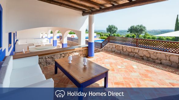 Seating area in Casa Calombo In Portugal